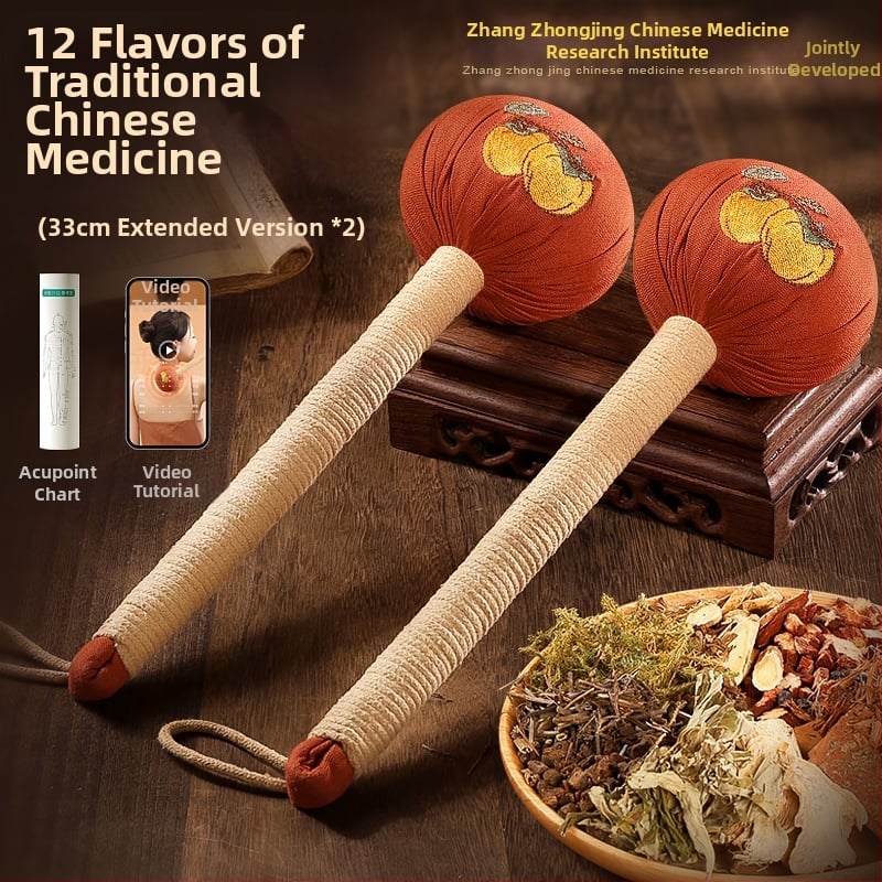 Mugwort Zdravotné Kladivo - Materiál hodvábneho kvetu (Model F98JJM58599S98; Univerzálny štýl)