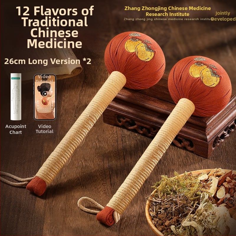 Mugwort Zdravotné Kladivo - Materiál hodvábneho kvetu (Model F98JJM58599S98; Univerzálny štýl)