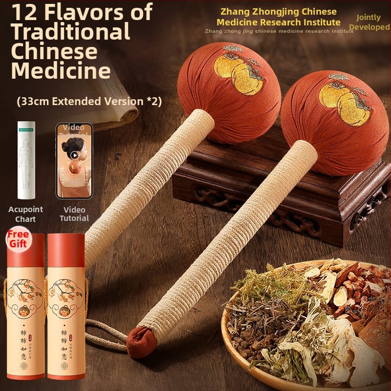 Mugwort Zdravotné Kladivo - Materiál hodvábneho kvetu (Model F98JJM58599S98; Univerzálny štýl)