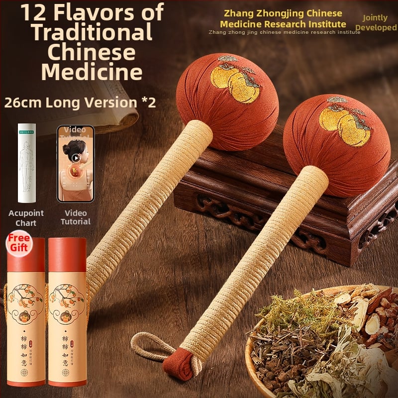 Mugwort Zdravotné Kladivo - Materiál hodvábneho kvetu (Model F98JJM58599S98; Univerzálny štýl)