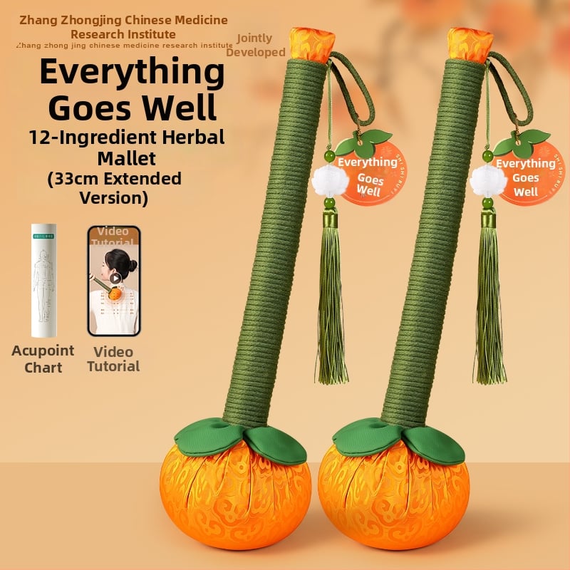 Mugwort Zdravotné Kladivo - Materiál hodvábneho kvetu (Model F98JJM58599S98; Univerzálny štýl)