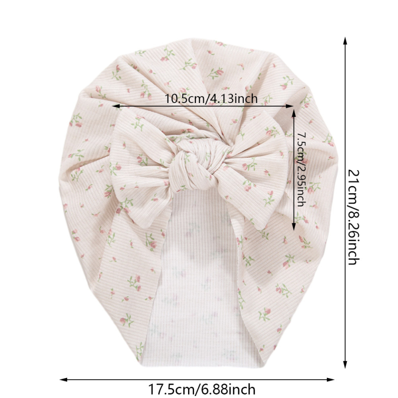 Detská čiapka Beanie z jacquardového polyesteru (96%+), pruhovaný vzor, bez okraje, ochrana proti slnku