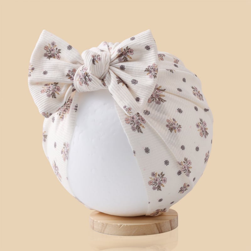 Detská čiapka Beanie z jacquardového polyesteru (96%+), pruhovaný vzor, bez okraje, ochrana proti slnku