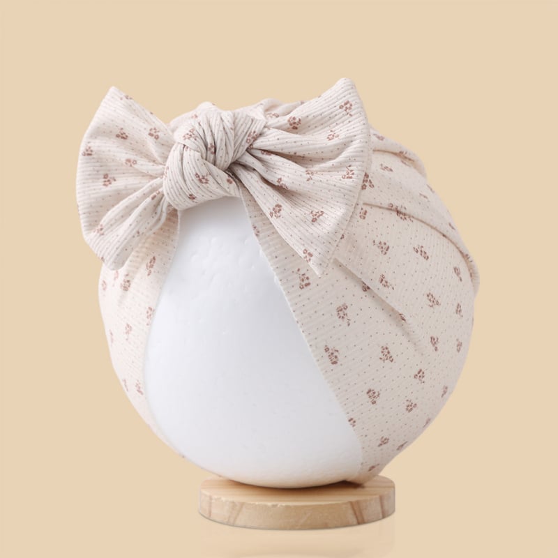 Detská čiapka Beanie z jacquardového polyesteru (96%+), pruhovaný vzor, bez okraje, ochrana proti slnku