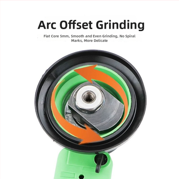 Speed leopard pneumatický excentrický brúsič-polír na leštenie auta s prachovým vývodom