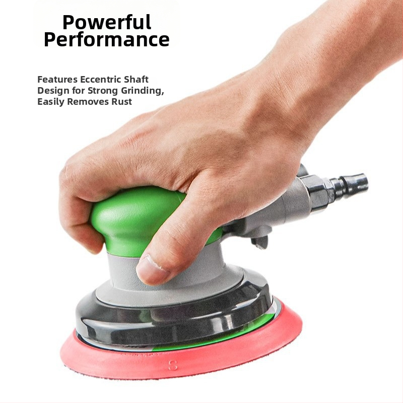 Speed leopard pneumatický excentrický brúsič-polír na leštenie auta s prachovým vývodom