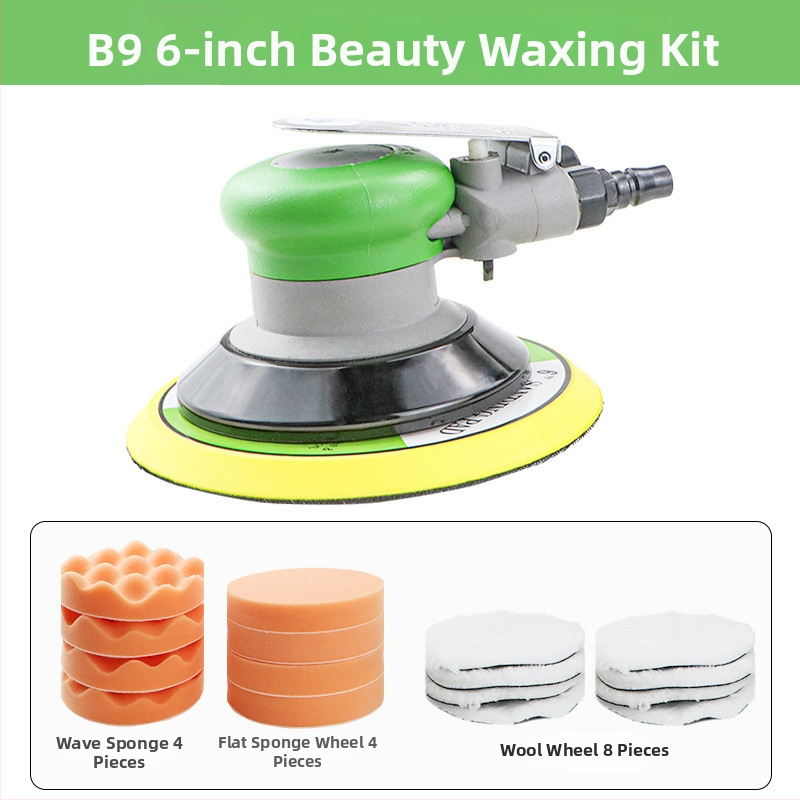 Speed leopard pneumatický excentrický brúsič-polír na leštenie auta s prachovým vývodom