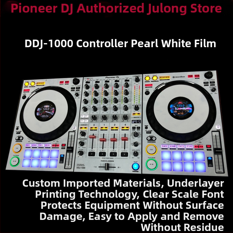 DDJ1000 1000SRT DJ Kontrolér Panel Ochranný Film Nálepka