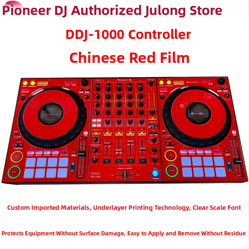DDJ1000 1000SRT DJ Kontrolér Panel Ochranný Film Nálepka