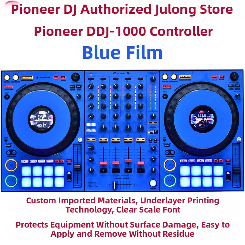 DDJ1000 1000SRT DJ Kontrolér Panel Ochranný Film Nálepka