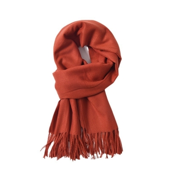 Șal din cașmire artificial, cu ciucuri, tricot twill, pentru iarnă, poliester