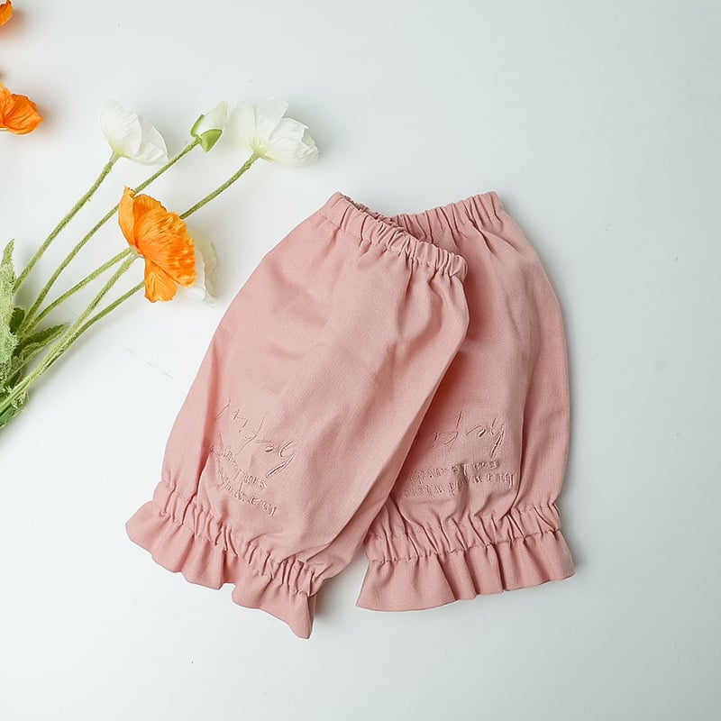 Bavlnené rukávy do kancelárie – proti zašpineniu, moderný minimalistický štýl, vyšívané