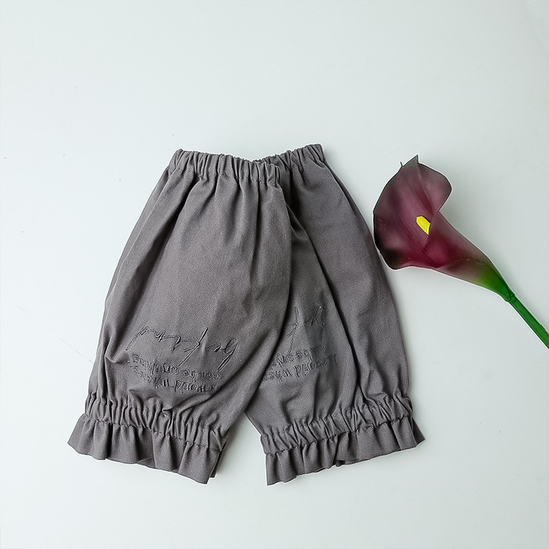 Bavlnené rukávy do kancelárie – proti zašpineniu, moderný minimalistický štýl, vyšívané