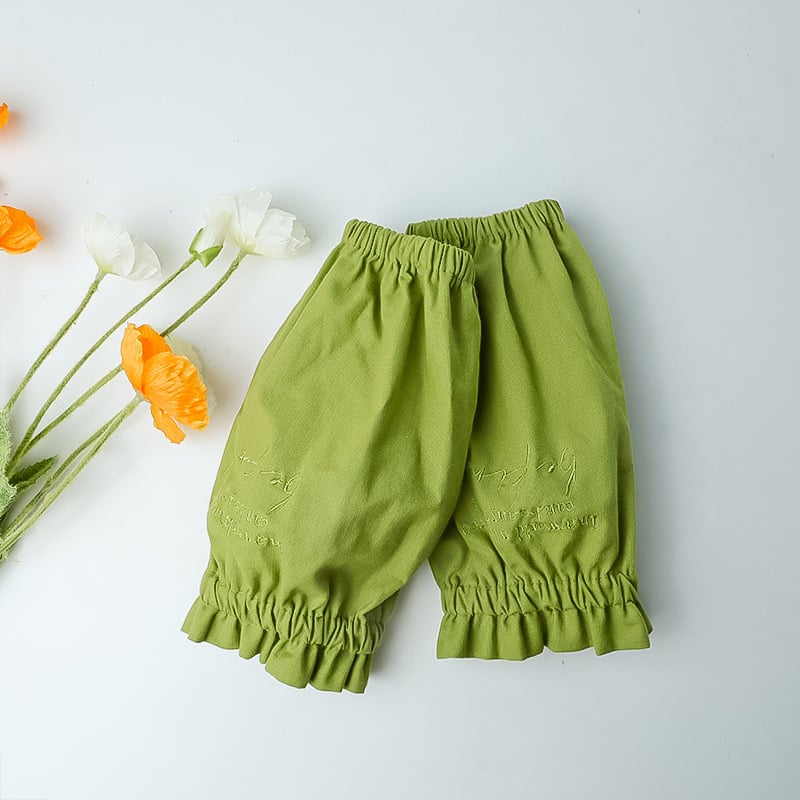 Bavlnené rukávy do kancelárie – proti zašpineniu, moderný minimalistický štýl, vyšívané