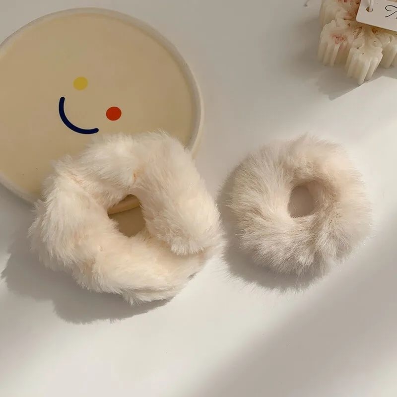 Plyšová gumička do vlasov pre deti – štýl Kórea/Japonsko, doplnok do vlasov, jar 2021