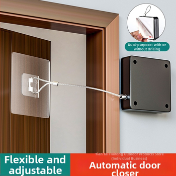 Zatvárací mechanizmus na dvere, lisovaný hliník, značka Sheng bangrong, model P0133, moderný minimalistický štýl