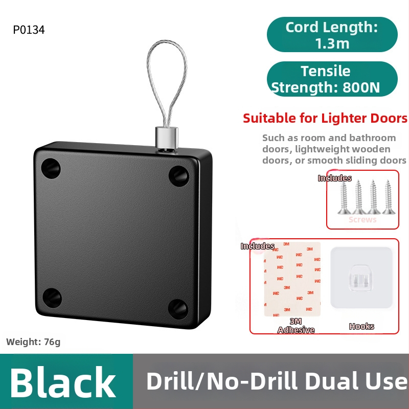 Zatvárací mechanizmus na dvere, lisovaný hliník, značka Sheng bangrong, model P0133, moderný minimalistický štýl