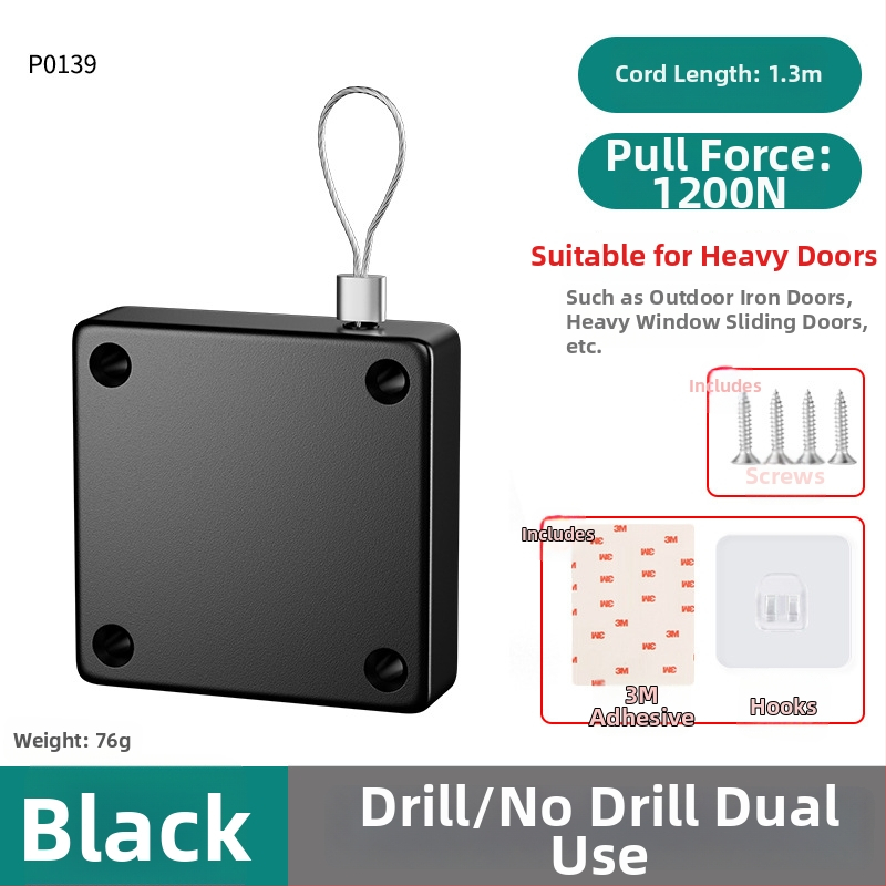 Zatvárací mechanizmus na dvere, lisovaný hliník, značka Sheng bangrong, model P0133, moderný minimalistický štýl