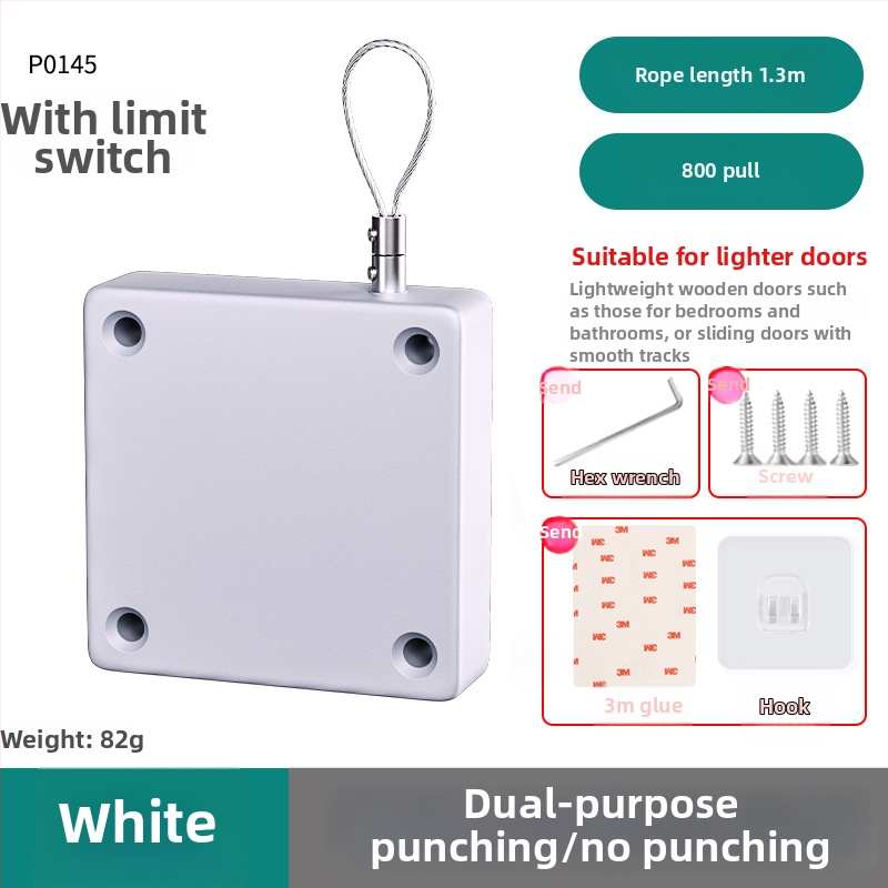 Zatvárací mechanizmus na dvere, lisovaný hliník, značka Sheng bangrong, model P0133, moderný minimalistický štýl