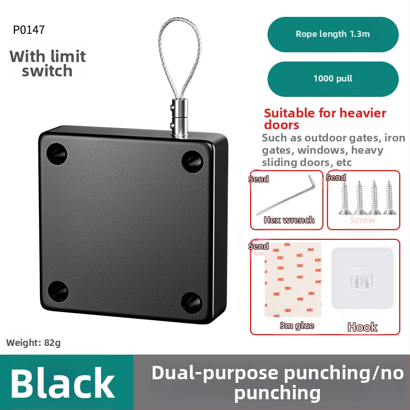 Zatvárací mechanizmus na dvere, lisovaný hliník, značka Sheng bangrong, model P0133, moderný minimalistický štýl