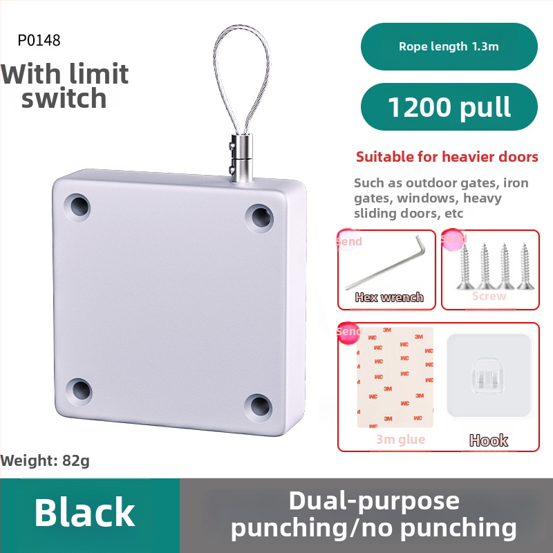 Zatvárací mechanizmus na dvere, lisovaný hliník, značka Sheng bangrong, model P0133, moderný minimalistický štýl