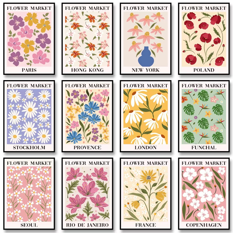 Plátenný obraz – zvierací kreslený motív, olejové plátno, inkjet tlač, bez rámu, prispôsobiteľný podľa kresieb