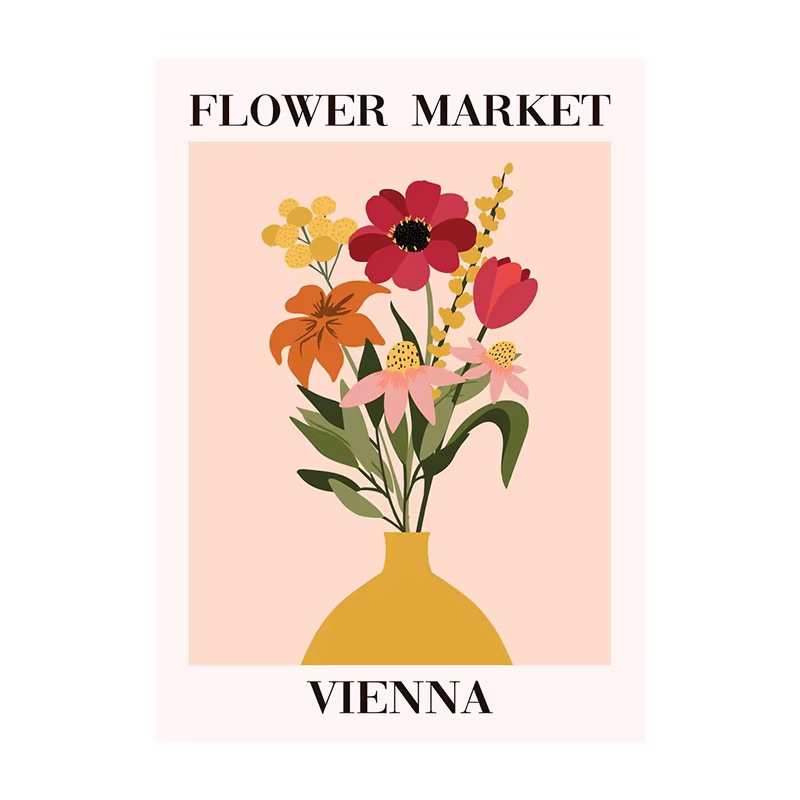 Plátenný obraz – zvierací kreslený motív, olejové plátno, inkjet tlač, bez rámu, prispôsobiteľný podľa kresieb