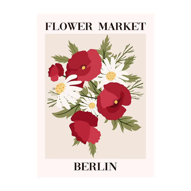 Plátenný obraz – zvierací kreslený motív, olejové plátno, inkjet tlač, bez rámu, prispôsobiteľný podľa kresieb