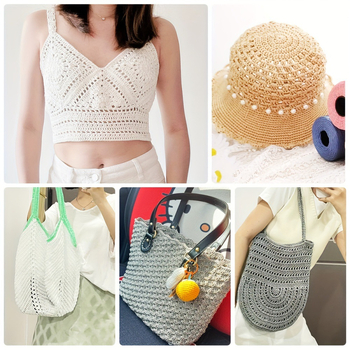 Ice Silk niit Junzhi — Ply Coarse Axis Thread, Loomulik stiil