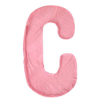 Tehotenský vankúš, tvar C, jadro z čistého bavlneného vlákna, hmotnosť 0,3 kg, výplň: polyesterové vlákno, možnosť personalizácie