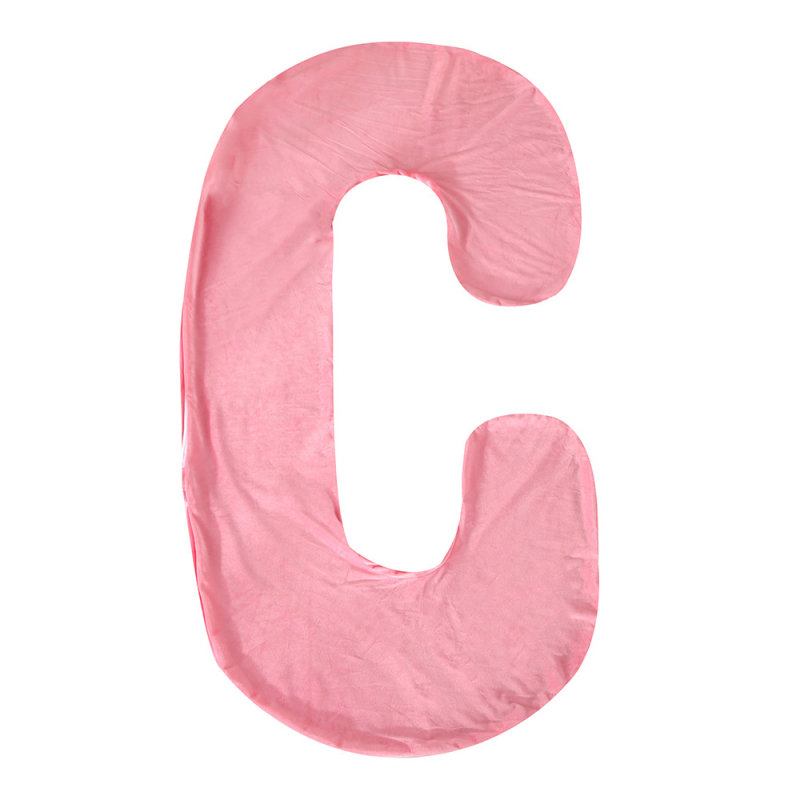 Tehotenský vankúš, tvar C, jadro z čistého bavlneného vlákna, hmotnosť 0,3 kg, výplň: polyesterové vlákno, možnosť personalizácie