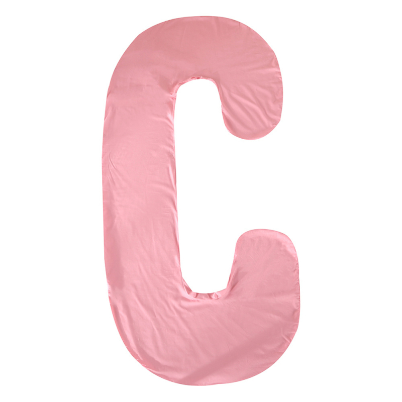 Tehotenský vankúš, tvar C, jadro z čistého bavlneného vlákna, hmotnosť 0,3 kg, výplň: polyesterové vlákno, možnosť personalizácie
