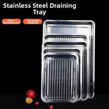 Ristküline roostevabast terasest kandik õlifiltri ekraaniga, mikrolaineohutu, kaasaegne minimalistlik stiil