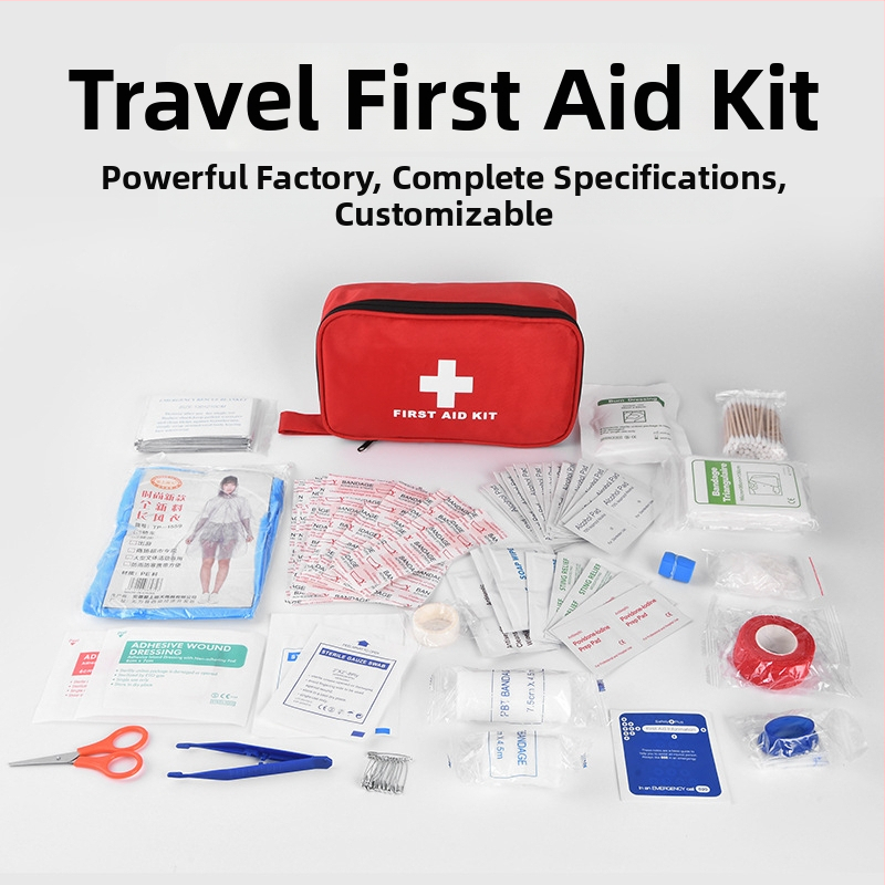 DearGo CEB-01 180 gab. pārnēsājams pirmās palīdzības komplekts ārpus telpām, automašīnai, mājai un ceļojumiem