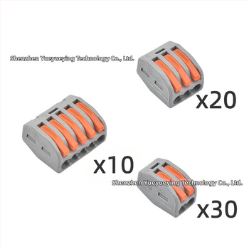 Yueyue Wins súprava terminálnych blokov PCT-212/213/215, 60 kusov pre elektrikárov