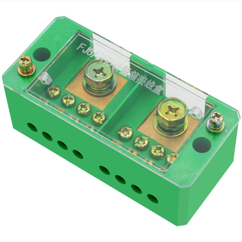 Jednofázová rozvodná skrinka so 2 vstupmi a 8 výstupmi, IP41, skrutkové uchytenie, kryt z PC proti požiaru