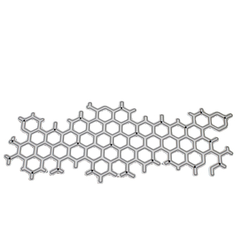 Lõikekujundused DIY scrapbookinguks – geomeetria, honeycomb pitsiline muster, kõrge süsinikusisaldusega teras, graveerimine, metall