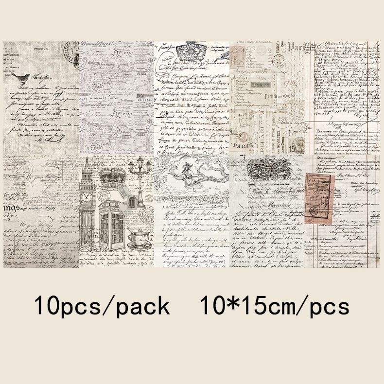 Pozdravné karty, 10 ks, kartón, jednoduchý a moderný štýl, univerzálne na príležitosti, Funny