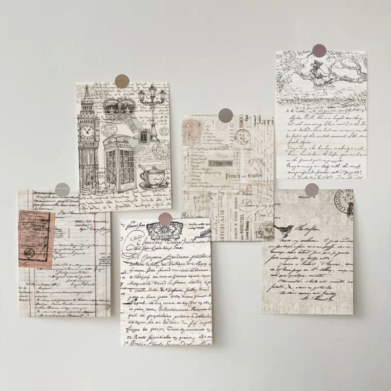 Pozdravné karty, 10 ks, kartón, jednoduchý a moderný štýl, univerzálne na príležitosti, Funny