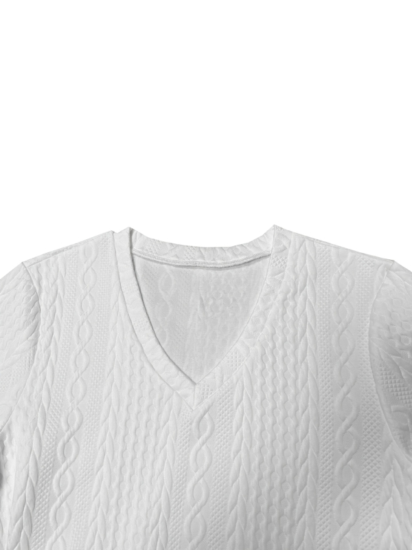 Kleit - V-kaelusega, lühikeste varrukatega, keskmise pikkusega, polüester, värske ja õrn stiil