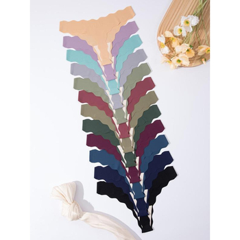 Tangá spodná bielizeň s vlnitým lemom, mäkká a priedušná; nízky pás; U-tvar dizajn; 100% hlavný materiál.