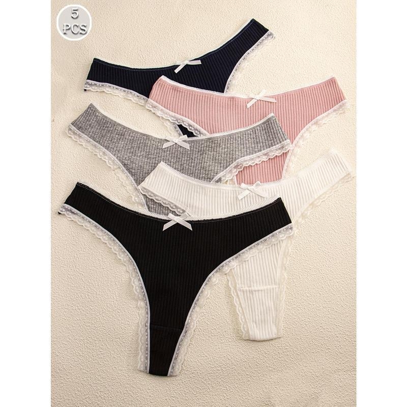 Naiste aluspüksid paela detailiga, madal vöökoht, 100% peamine materjal, 100% krovooder, kevadine kandmine