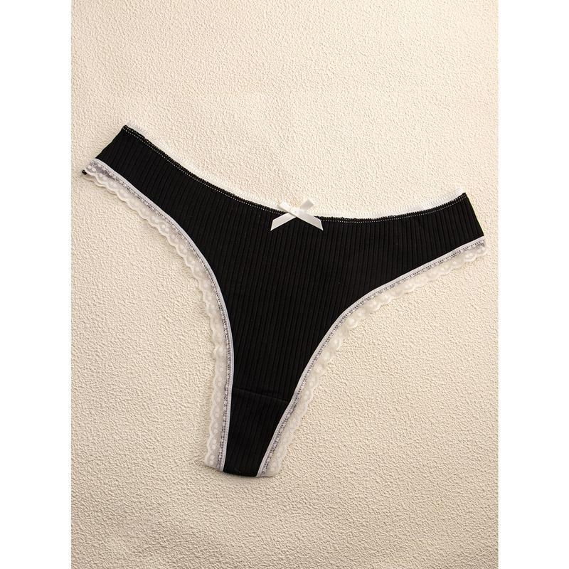 Naiste aluspüksid paela detailiga, madal vöökoht, 100% peamine materjal, 100% krovooder, kevadine kandmine