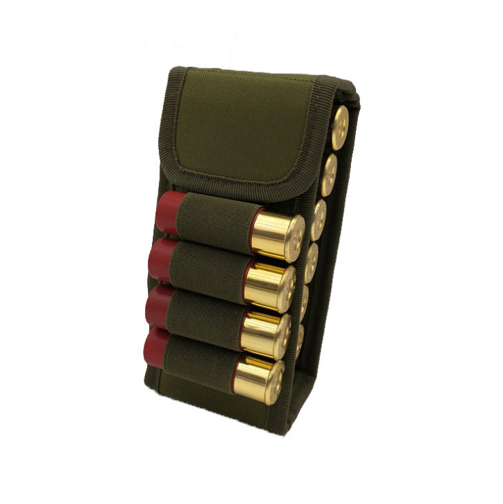 Taktická pásová taška pre 12G s miestom na 16 projektilov, MOLLE príslušenstvo, nylon, vodeodolná