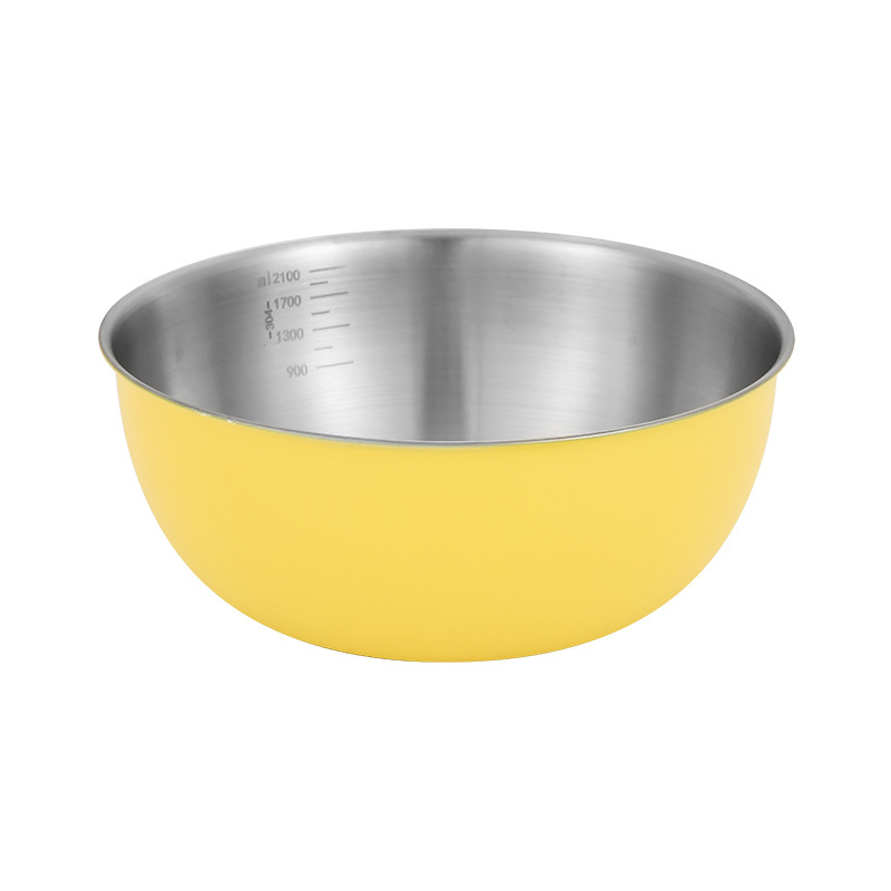 Kórejský štýl nerezová misa na šalát – Olliyi; Materiál: nerezová oceľ; Pre kuchyňu a komerčné použitie; Tvorivý dizajn; Pôvod Guangdong