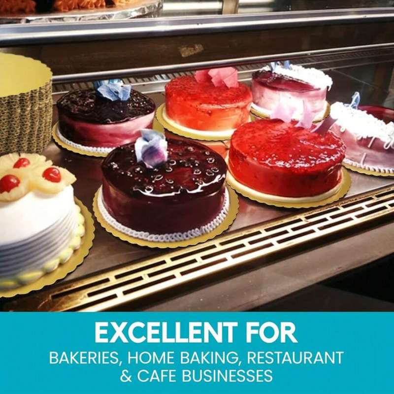 Kruhové jednorázové podložky na koláče, 20 ks, vhodné na Vianoce