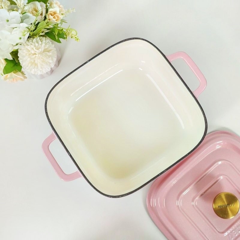 Smaltovaný hrniec na polievku - multifunkčný, Materiál: smalt, Pôvod: Hebei (Cangzhou), Uvedený na trh 2023