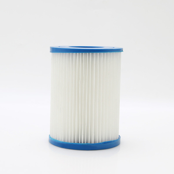 Filtračný prvok na vodu – skladateľný, viacnásobne zložený filtračný prvok; polyesterová sieť; účinný filtračný materiál; model: viacnásobne zložený vodný filtračný prvok