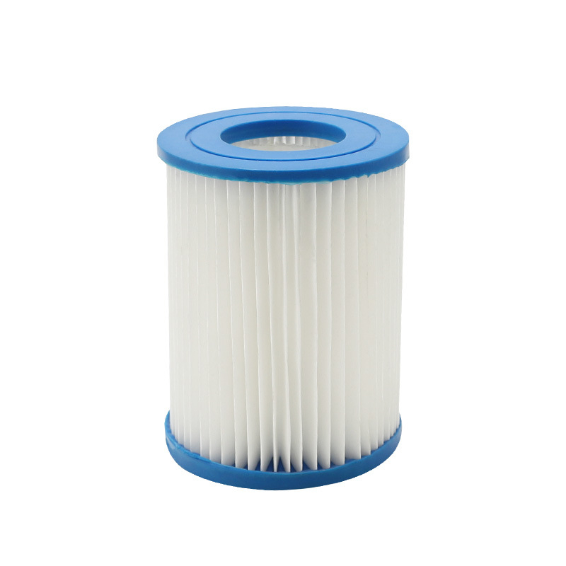 Filtračný prvok na vodu – skladateľný, viacnásobne zložený filtračný prvok; polyesterová sieť; účinný filtračný materiál; model: viacnásobne zložený vodný filtračný prvok