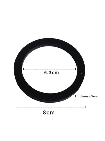 Sada náhradných dielov pre vstup vody pre nafukovací bazén — Blue Elf BAFC05, guma